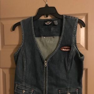 Harley Davidson Denim Vest